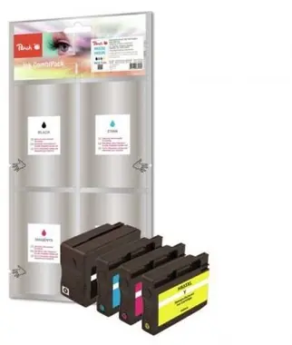Peach Remanufactured 932XL a 933XL MultiPack alternativní cartridge / HP OFFICEJET 6100 / OEM Chip / MultiPack