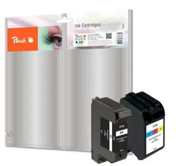 Peach Remanufactured HP15/78 MultiPack alternativní cartridge / HP Deskjet 840/900 / OEM Chip / MultiPack