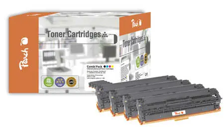 Peach Remanufactured 125A alternativní toner/ HP CLJ 1x15, CM1312 / 2.000/3x1400 stran / Multipack