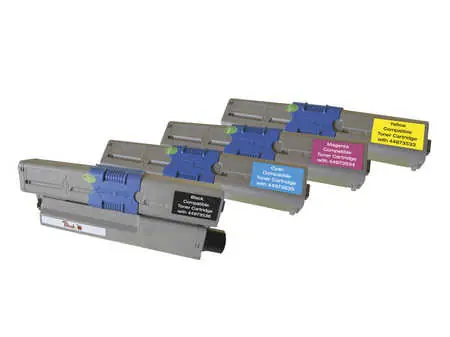 Peach Remanufactured alternativní toner OKI C301/321 / 2200/3x1500 stran / MultiPack