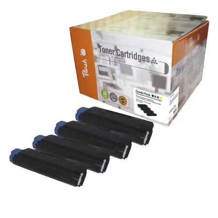 Peach Remanufactured C5100-series MultiPack alternativní toner  / C5100, 5300 / 4x5000 / MultiPack