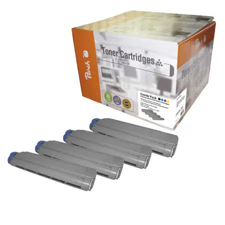 Peach Remanufactured C5550/5800/5900 MultiPack alternativní toner / OKI C5800 / 6.000/3x5000 stran / MultiPack