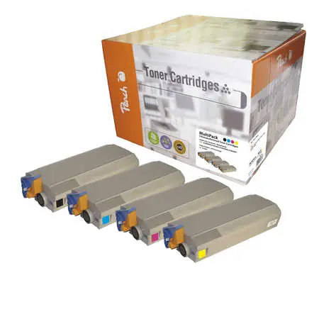 Peach Remanufactured alternativní toner C7100/7200-series MultiPack / C7100, 7200 / 4x10.000 stran / MultiPack