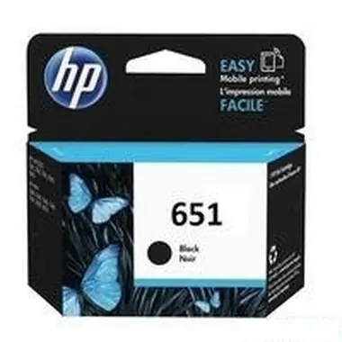 HP originální cartridge 651 černá / DeskJet 5575