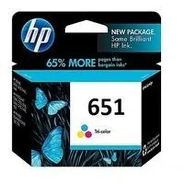 HP originální cartridge 651 tříbarevná / DeskJet 5575