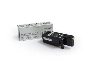 Xerox 106R02760 originální toner / Phaser 6020/6022/ WorkCentre 6025/6027 / 1.000 stran / modrá