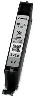 Canon CLI571GY XL / originální cartridge / 11 ml / Šedá