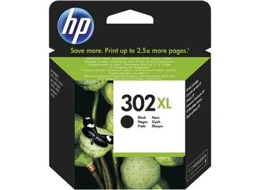 HP F6U68AE originální cartridge 302XL / DeskJet 1110, 2130 / 8 ml / Černá