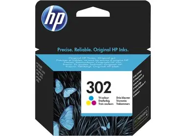HP F6U65AE originální cartridge 302 / DeskJet 1110, 2130 / 165 str. / 4ml. / Cyan/Magenta/Yellow