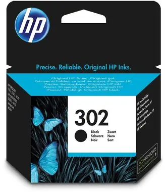 HP F6U66AE originální cartridge 302 / DeskJet 1110, 2130 / 3.5 ml / Černá