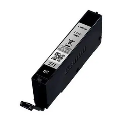 Canon CLI-571 BK / originální cartridge / 7 ml / Černá