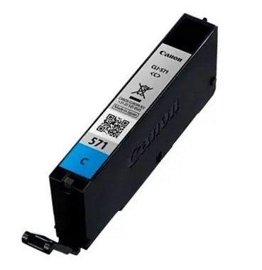 Canon CLI-571 C / originální cartridge / 7 ml / Modrá