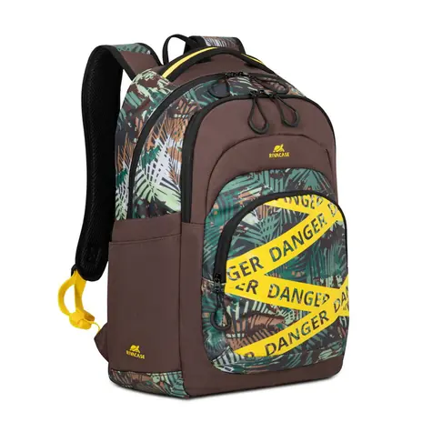 Riva Case 5461 Urban jugle-hnědá / batoh pro nootebook 15.6