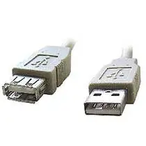 KABEL USB A-A prodlužovací 3.0m / 3.0 5Gb/s  / černý High Quality