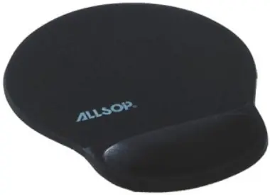 Allsop Gelová podložka pod myš černá