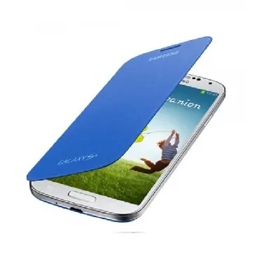 EF-FI950BCE SAMSUNG Flip Pouzdro pro i9505 Galaxy S4 Light Blue (EU Blister)