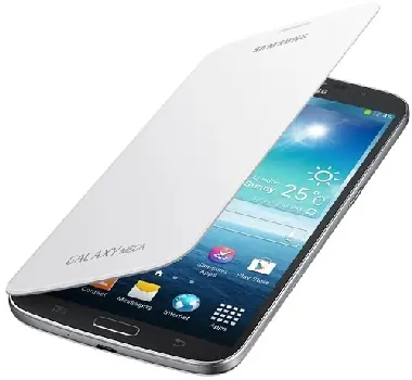 Samsung flipové pouzdro pro Samsung Galaxy Mega (i9205) bílá