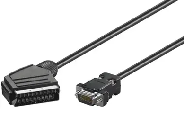 PremiumCord Kabel VGA M DB15M - SCART M / 2 m