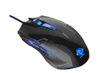 E-BLUE myš Auroza G / optická / drátová / USB / 6 tlačítek + kolečko / 3000 dpi / černá