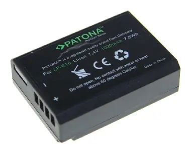 PATONA baterie pro foto Canon LP-E10 /  1020mAh / Li-Ion Premium