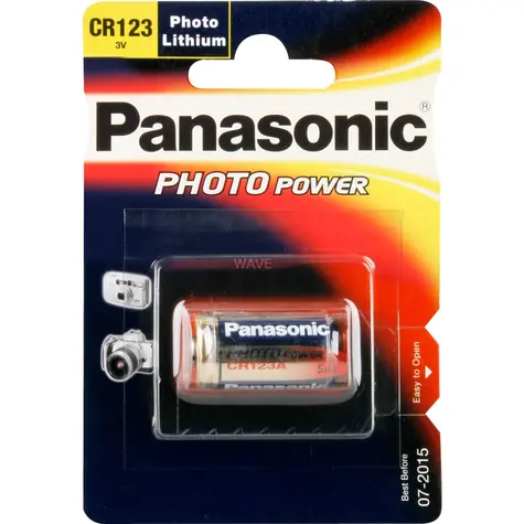 Panasonic Photo Lithium CR-123AL/1BP / 1ks / Blistr