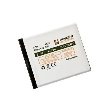 Aligator originální baterie pro mobilní telefon Aligator V500, V550, A420 / Li-ion 900mAh / doprodej