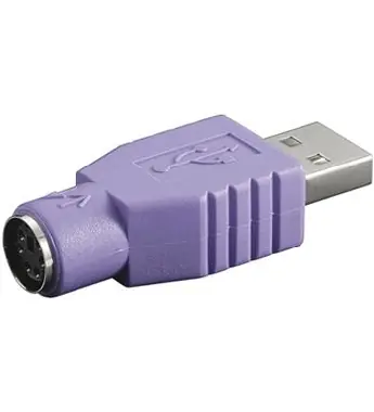 PremiumCord Redukce USB male - PS/2 female