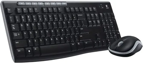 Logitech Wireless Desktop MK270 - CZ / bezdrátová sada klávesnice a myši / CZ verze