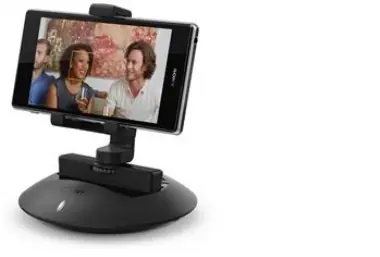 SONY stolní stojánek / pro smartphony / univerzální / černá