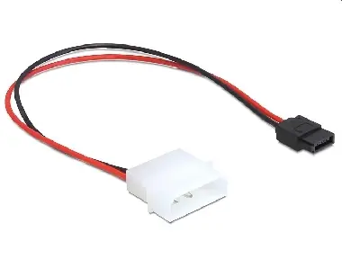 Delock redukce napájení IDE MOLEX na SATA 6-pin
