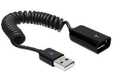 Delock prodlužovací kabel USB 2.0 samec - samice / kroucený kabel