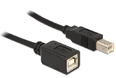 Delock prodlužovací kabel USB 2.0 B samec - USB 2.0 B samice / 2 m