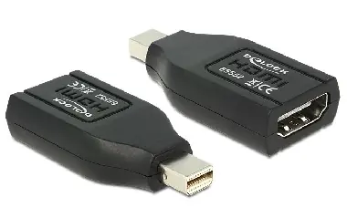 Delock adaptér mini DisplayPort samec > HDMI samice