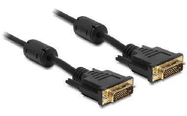 Delock připojovací kabel DVI-D 24+1 samec - samec / 2 m