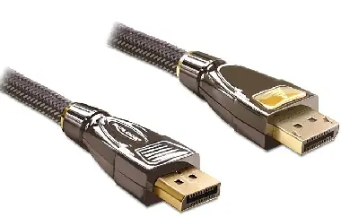 Delock kabel Displayport samec - samec / premium / 2m