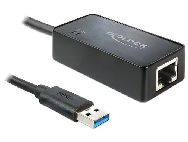 DeLock adaptér USB 3.0 / Gigabit LAN 10/100/1000 Mb/s