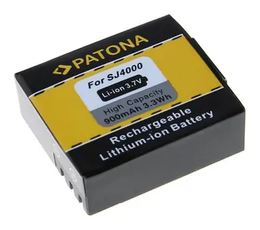 PATONA baterie pro kameru SJCAM SJ4000, SJ5000 / 900mAh / Li-Ion