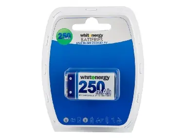  Whitenergy Nabíjecí baterie 9V / 250mAh / Ni-MH