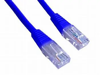 Gembird UTP CAT5E 2 m modrá / patch kabel / s ochranou