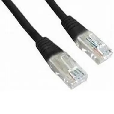 Gembird UTP CAT5E 2 m černá / patch kabel / s ochranou