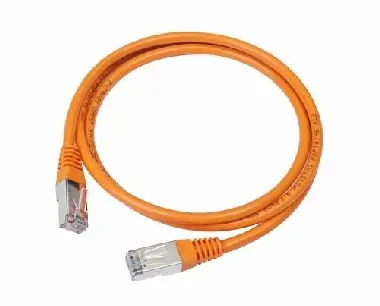 Gembird UTP CAT5E 2 m oranžová / patch kabel / s ochranou