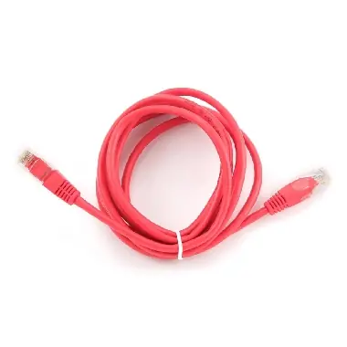 Gembird UTP CAT5E 5 m červená / patch kabel / s ochranou