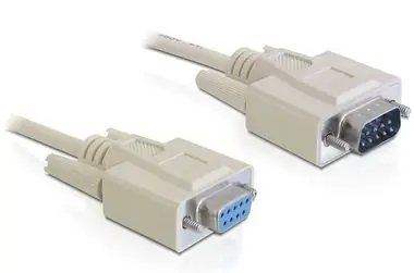 Delock sériový kable RS-232, Sub-D9 samec/samice 3 m