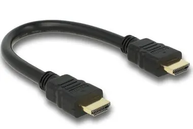 Delock Kabel High Speed HDMI Ethernet – A samec/samec / 25 cm