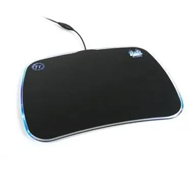 THERMALTAKE A2417 FlarePad / podložka pod myš / černá / modrý LED