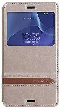 USAMS Merry Folio pouzdro pro Sony Xperia Z3 Compact (D5803) / Zlatá