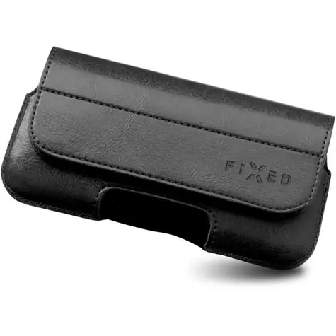FIXED Sarif Horizontální pouzdro se zavíráním velikost 6XL černá / PU kůže