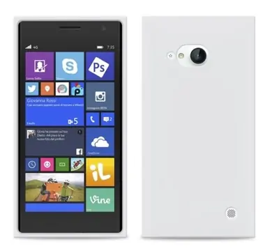Puro silikonový kryt pro Nokia Lumia 730 / transparentní