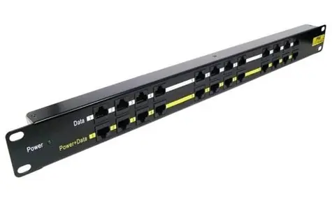 OEM 12-portový pasivní POE injektor panel
