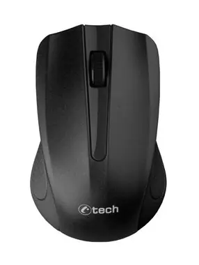 C-TECH WLM-01 / bezdrátová / 1200DPI / černá